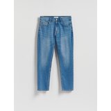 Reserved Straight fit traperice - plavo Cijene