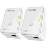 Amiko Mrežna strujna utičnica 500 Mbps, set - PLN-502, Bijela | Eponuda.ba