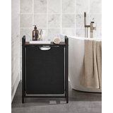 Vasagle košara za perilo, rustikalno rjavo-črna, BLH101B01 | Shoptok.si