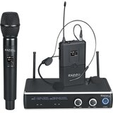 Ibiza Sound DR20UHF-HB BUBICA+RUČNI+NAGLAVNI FREQ 863.9 & 864.9MHZ, 2CH bežični mikrofon | Eponuda.ba