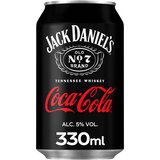 Coca-Cola Koktel Jack Daniels - 0.33L Cene