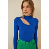 Happiness İstanbul Blouse - Blue - Fitted Cene