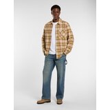 Dickies Srajca 'Forest' svetlo bež / karamel / marelica | Shoptok.si