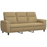  Set sofe 3 pcs Svijetlosmeđa Tkanina | shoptok.hr