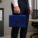  Držač za mape i dokumente, 13 pretinaca, plavi, A4 | shoptok.hr