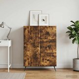  Kreveta Dimljeni hrast 66 x 34,5 x 90 cm Konstruirano drvo Slike