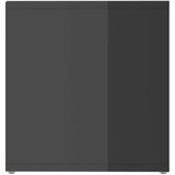 TV ormarić sjajni sivi 72 x 35 x 36,5 cm od konstruiranog drva | shoptok.hr