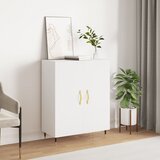 The Living Store Komoda bela 69,5x34x90 cm inženirski les - Komoda, (21662482) Cene