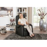 Himolla TV-FOTELJ, črna usnje | Shoptok.si