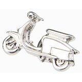 Ombre Metalowa przypinka skuter – złota | Shoptok.si