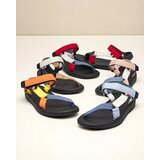 Resti Women's fabric sandals in red Ojo | ePonuda.com