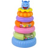  Senzorne edukativne piramide s šarenim obručima - zvečka | Shoptok.si