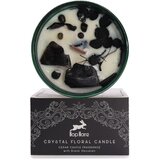 HOP Hare Kristalna sveča – Kralj mečev - Soy Wax, Fragrance, Glass, Gemstones - Majhna pozornost - Za 30 let | Shoptok.si