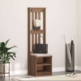 vidaXL Drvo za dvoranu SANDENS 45x40x159,5 cm puno drvo bor | shoptok.hr