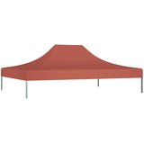Krov za šator za zabave 4,5 x 3 m terakota 270 g/m² | shoptok.hr