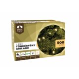  Svetlosni venac, zeleni kabl, 500 led toplo bela | ePonuda.com