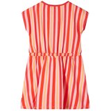  Dječja haljina s vezicom ružičasto-crvena 116 | shoptok.hr
