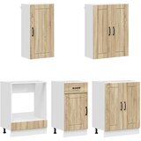  Kuhinjska jedinica LUCCA 5 pcs Hrast sonoma Konstruirano drvo | Eponuda.com