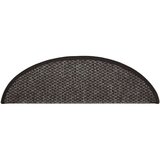  Samolepilne preproge za stopnice sisal 15kos 56x17x3cm antracit, (20753274) | Shoptok.si
