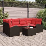  Vrtna sedežna garnitura Rjava 55 x 55 x 37 cm poli ratan, (5000133961) | Shoptok.si