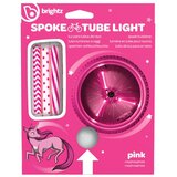 BRIGHTZ Spoke Tube LED svjetla za žbice na biciklu – Pink (1100) 1100 | shoptok.hr