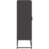  Visoka ploča crna 68x39x123 cm čelik | shoptok.hr