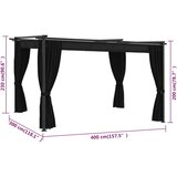  Sjenica 4 x 3 m antracit | shoptok.hr