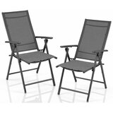 Sofotel SO-983 sklopive vrtne stolice, set od 2, grafit | shoptok.hr
