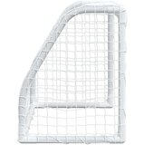 vidaXL Dječji nogometni golovi 2 kom s loptom bijeli 64x35x48 cm metal | shoptok.hr