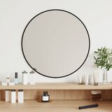 vidaXL Zidno ogledalo crno Ø 50 cm okruglo Cijene