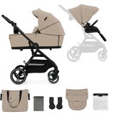 Kinderkraft dječja kolica Yoxi 2u1, Sand Beige | shoptok.hr