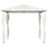  Sjenica s navlakama za stupove 3 x 3 x 2,6 m krem 160 g/m² | shoptok.hr