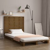  Zidno uzglavlje boja meda 81x3x91,5 cm masivna borovina | shoptok.hr