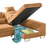 Hom`in SEDEŽNA GARNITURA, gladka tkanina oranžna | Shoptok.si