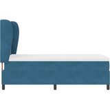  Krevet s opruga kutije Tamno plava 190 x 90 cm Baršun | shoptok.hr