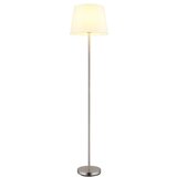 Globo 40100101 - Podna lampa JORIS 1xE27/40W/230V bela/matni hrom | Eponuda.com