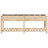  Vrtna saksija Bež 203,5 x 53 x 76,5 cm Čvrsto drvo jele | shoptok.hr