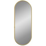 Maison Chic Stensko Ogledalo - Zrcalo - Kozmetično ogledalo zlate 60x25 cm ovalno, (21697917) | Shoptok.si