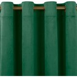  Curtain VILA color bottle green style classic golden gold metal eyelets velvet 200x300 HOMEDE | shoptok.hr