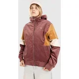 Blotchy Cord Jacket plum