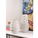 WALLXPERT Vaza LCA0029, 25x25x26 cm, Bijela Cijene