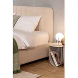 Bonami Selection Bež oblazinjena zakonska postelja s prostorom za shranjevanje z letvenim dnom 180x200 cm Myra Slim Line – | Shoptok.si