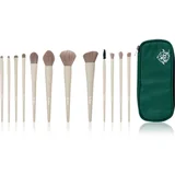 Flawless 12 Piece Brush & Bag Set Complexion Sponge Set čopičev s torbico