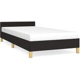  Okvir za krevet bez madraca crni 100x200 cm od tkanine | shoptok.hr