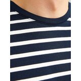 Jack & Jones Majica mornarsko plava / bijela | shoptok.hr