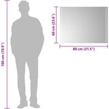  LED kupaonsko ogledalo 80x60 cm | shoptok.hr