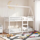 The Living Store Pograd s streho bel 90x190 cm trdna borovina - Pograd, (21625241) Cene