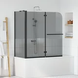 Bi-savinjska tuš ograde Tamno proziran 120 x 67 x 129 cm