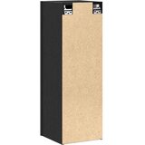 TV Kabinet za Zid Zidne Crni hrast 30,5 x 30 x 90 cm | Eponuda.ba
