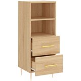  Komoda boja hrasta sonome 34 5x34x90 cm od konstruiranog drva | shoptok.hr